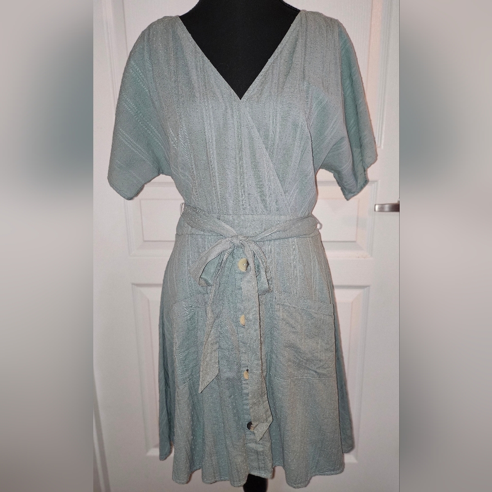 Jodi Kristopher Sage Midi Dress